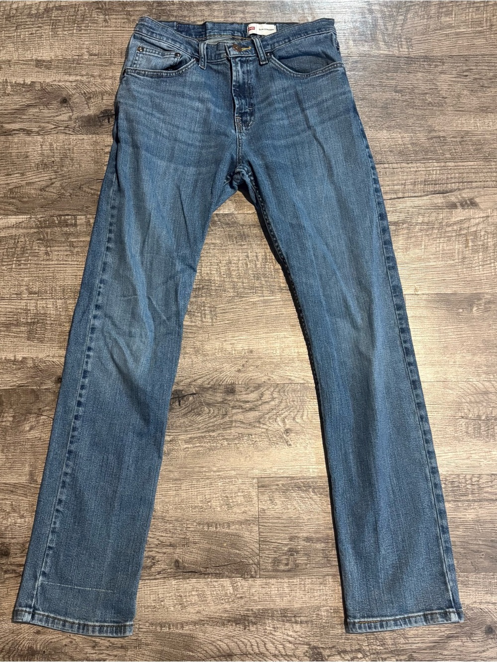Wrangler Jeans Men’s 30 Blue Slim Straight